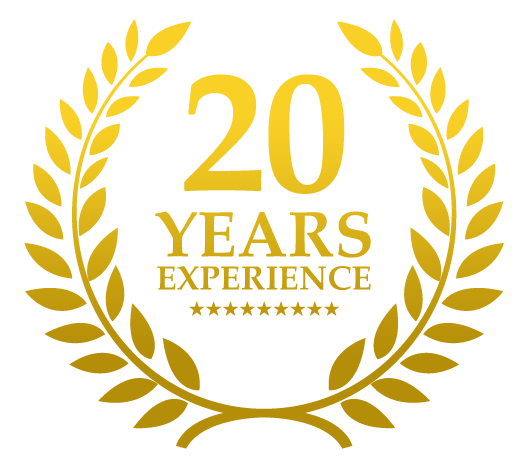20 Years Experience icon