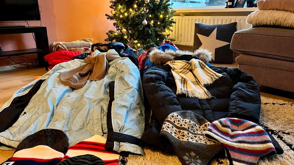 Winterjassen voor daklozen in Amsterdam