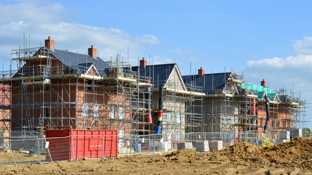 The rent or sale of new construction in Amsterdam