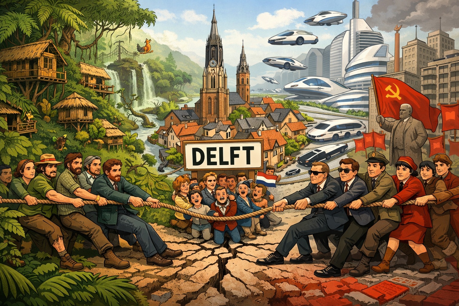 Gemeenteraadsverkiezingen Delft 2026: dit vinden alle partijen over wonen