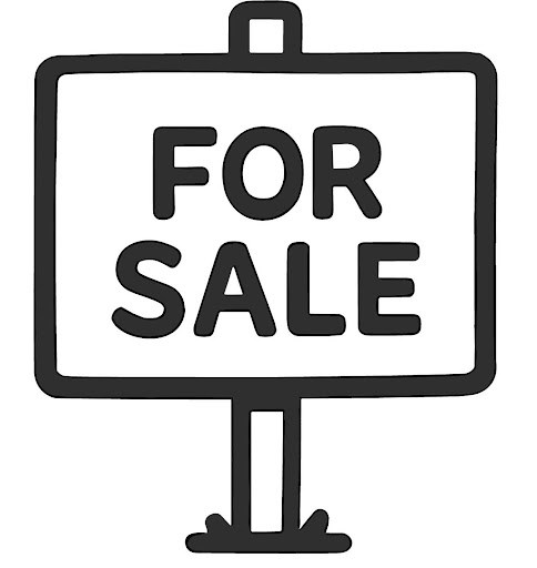 Icon for sale sign