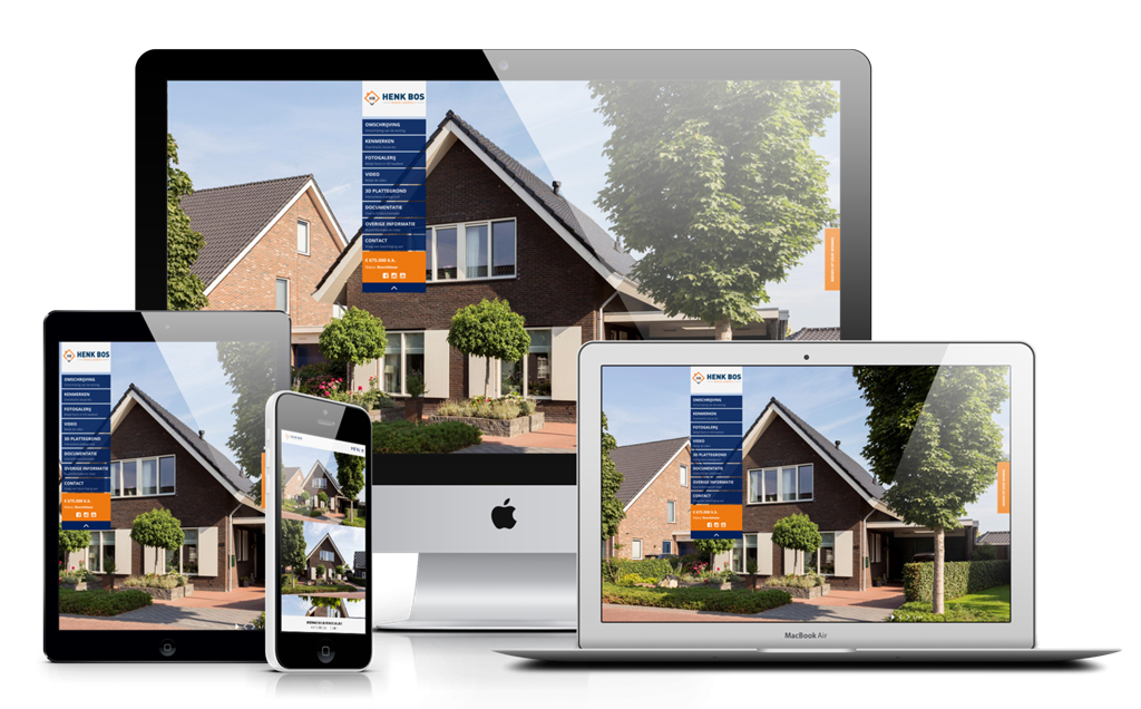 Val op met uw eigen woningwebsite.