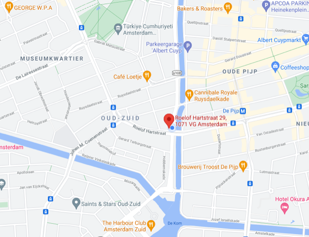 Ons kantoor in Amsterdam