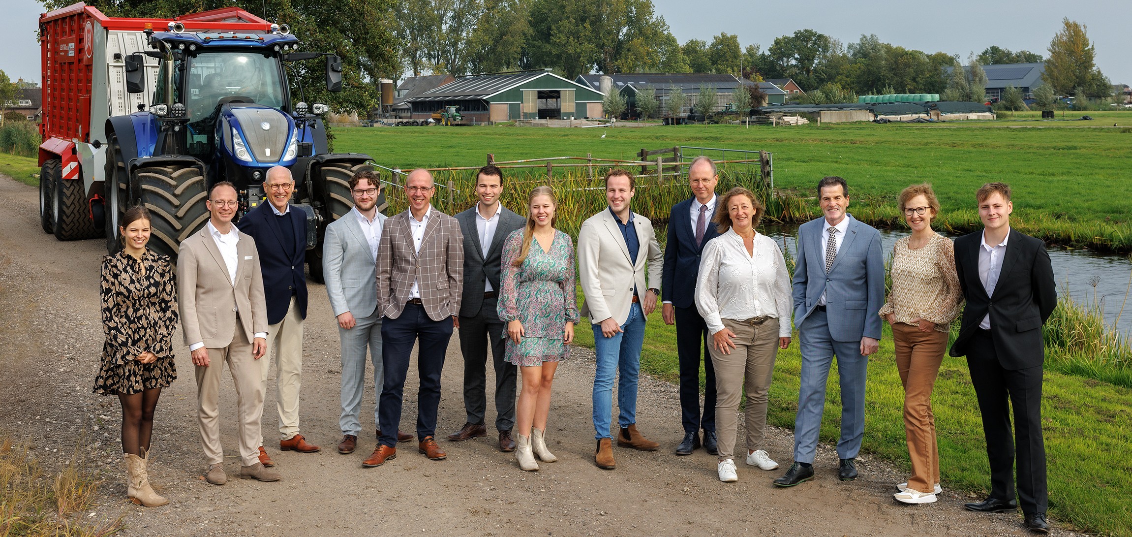 Het team van De Koning & Partners — agrarisch vastgoed makelaars in Waarder