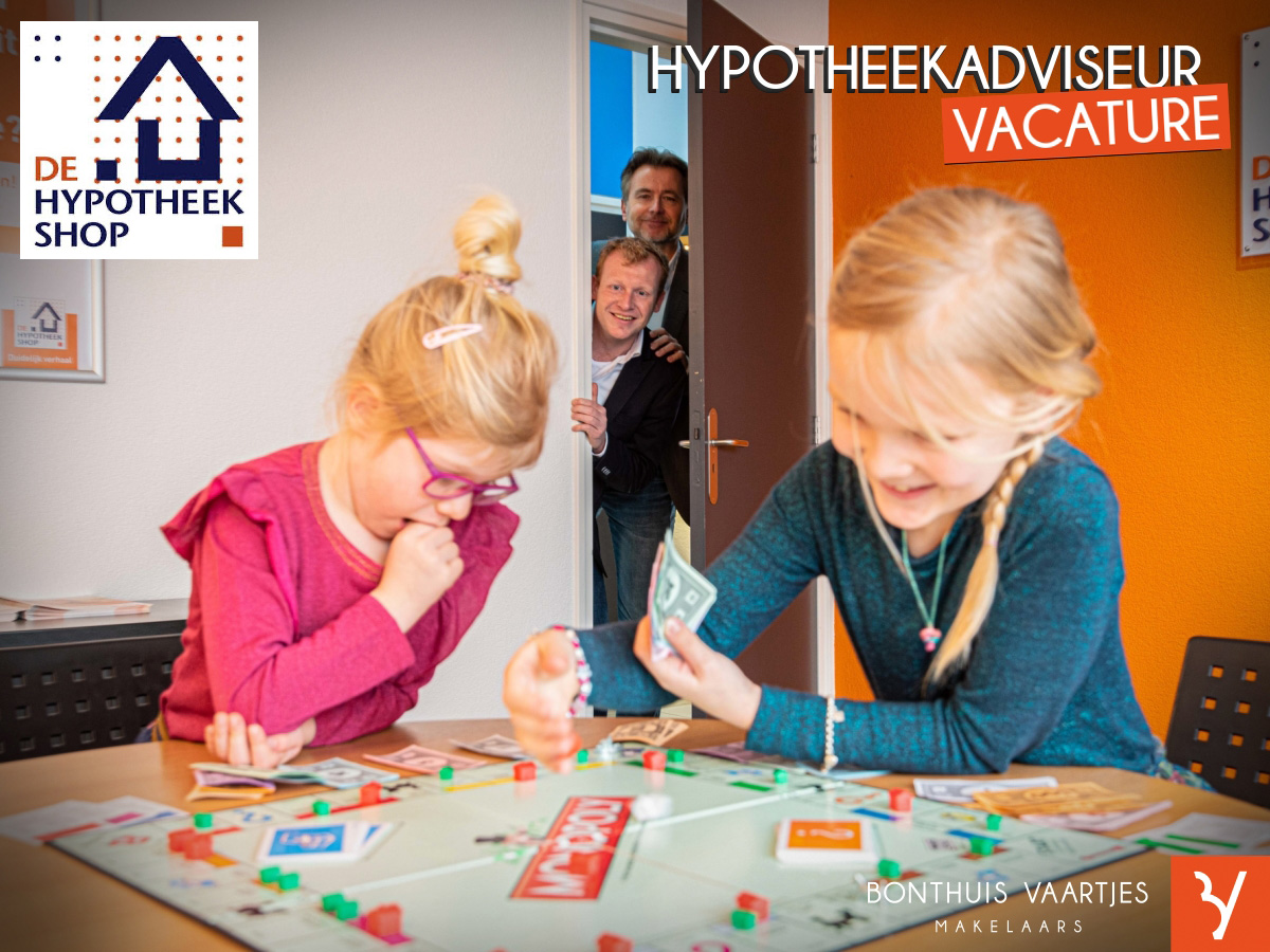 VACATURE: Hypotheekadviseur m/v (32-40 uur)