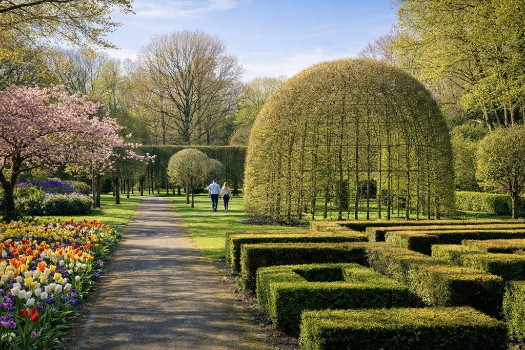 Het Amstelpark nabij de Amstel