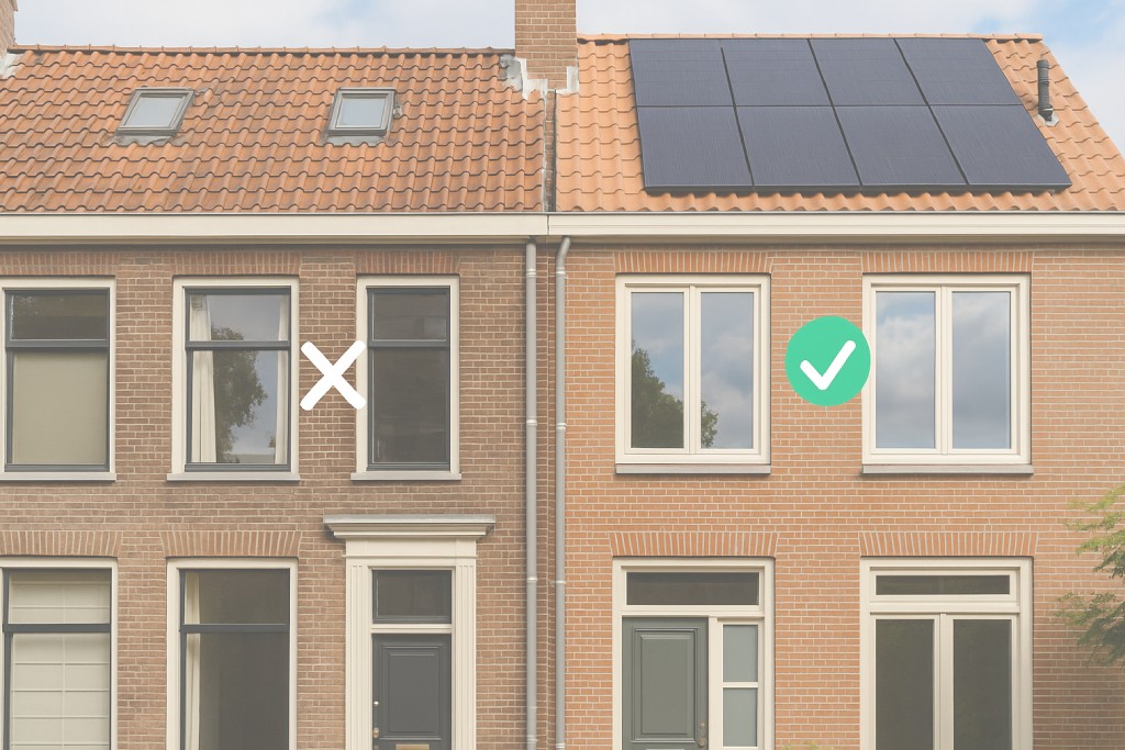 Verduurzaamde woning in Amsterdam