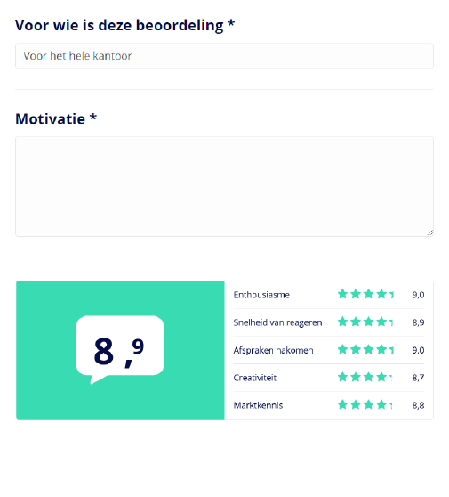 schrijf een beoordeling