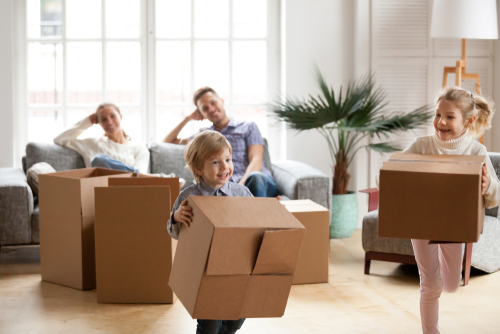 Zo verhuis je relaxed met kleine kinderen