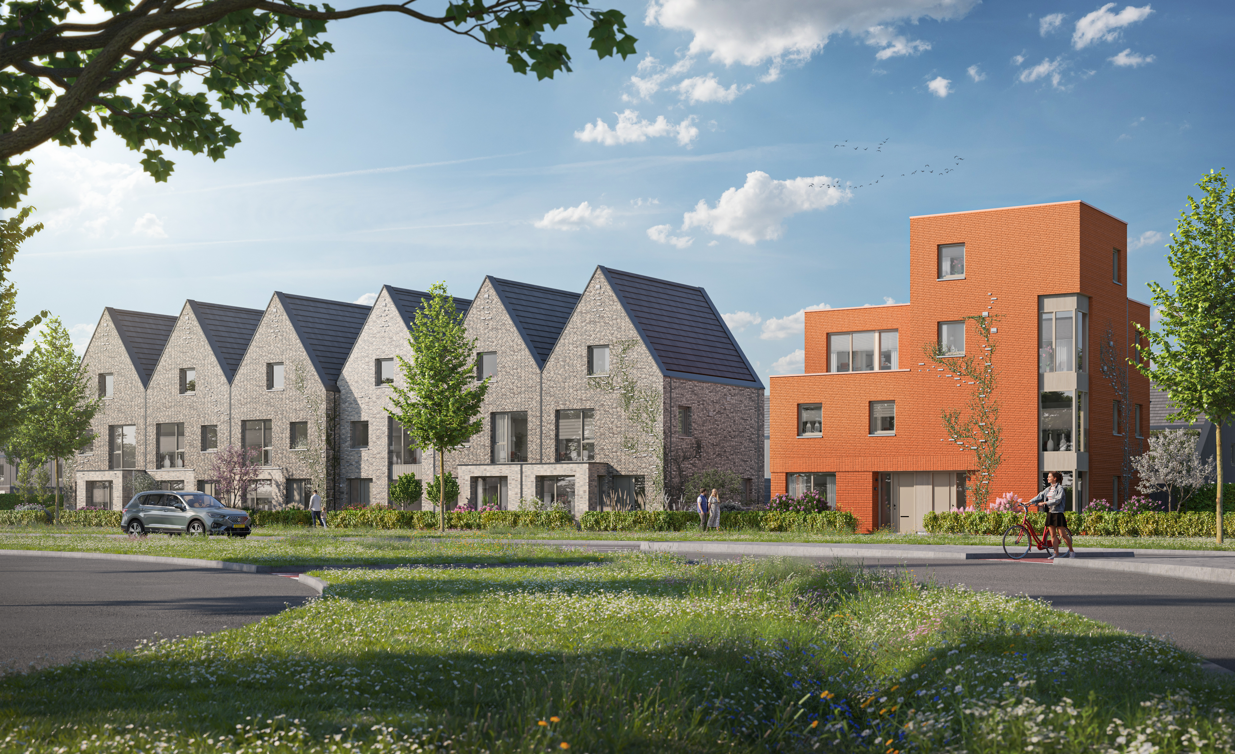 Start verkoop nieuwe huizen in Wolderburght Meerstad